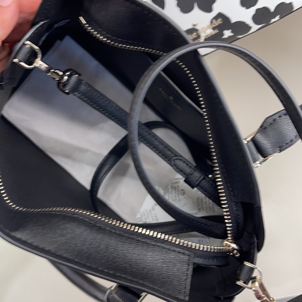 Kate Spade darcy graphic blooms small satchel - Picture 12 of 12